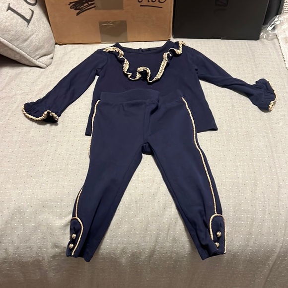 Gently worn Janie and Jack 18-24m matching set - Picture 1 of 3
